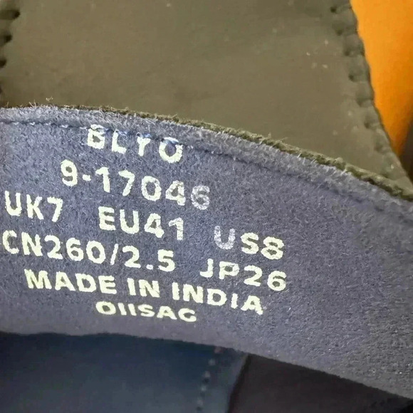 Ted‎ Baker Bly Leather Loafers Size 41 - Picture 8 of 9